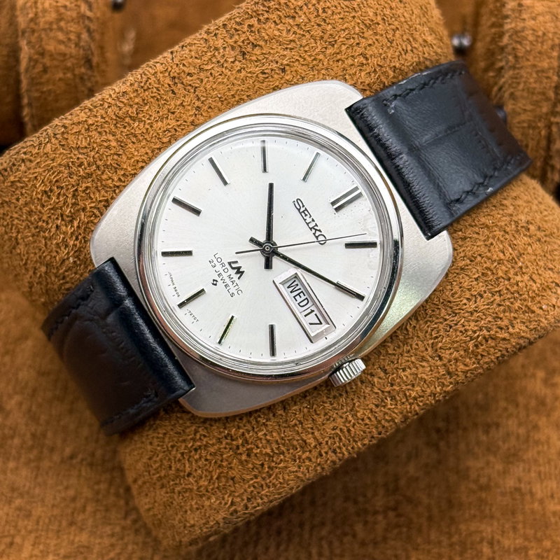 Seiko Seiko - Lord Matic 銀光 (Ginkō) – Silver Light - No reserve price - 5606-7130 - Men - 1979 vintage watch - image 6