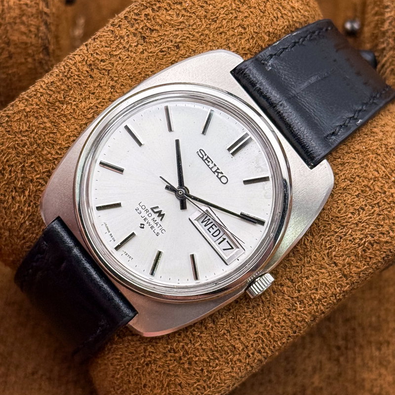 Seiko Seiko - Lord Matic 銀光 (Ginkō) – Silver Light - No reserve price - 5606-7130 - Men - 1979 vintage watch - image 7