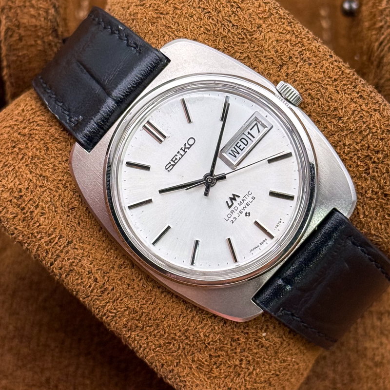 Seiko Seiko - Lord Matic 銀光 (Ginkō) – Silver Light - No reserve price - 5606-7130 - Men - 1979 vintage watch - image 8