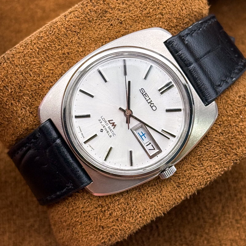Seiko Seiko - Lord Matic 銀光 (Ginkō) – Silver Light - No reserve price - 5606-7130 - Men - 1979 vintage watch - image 9