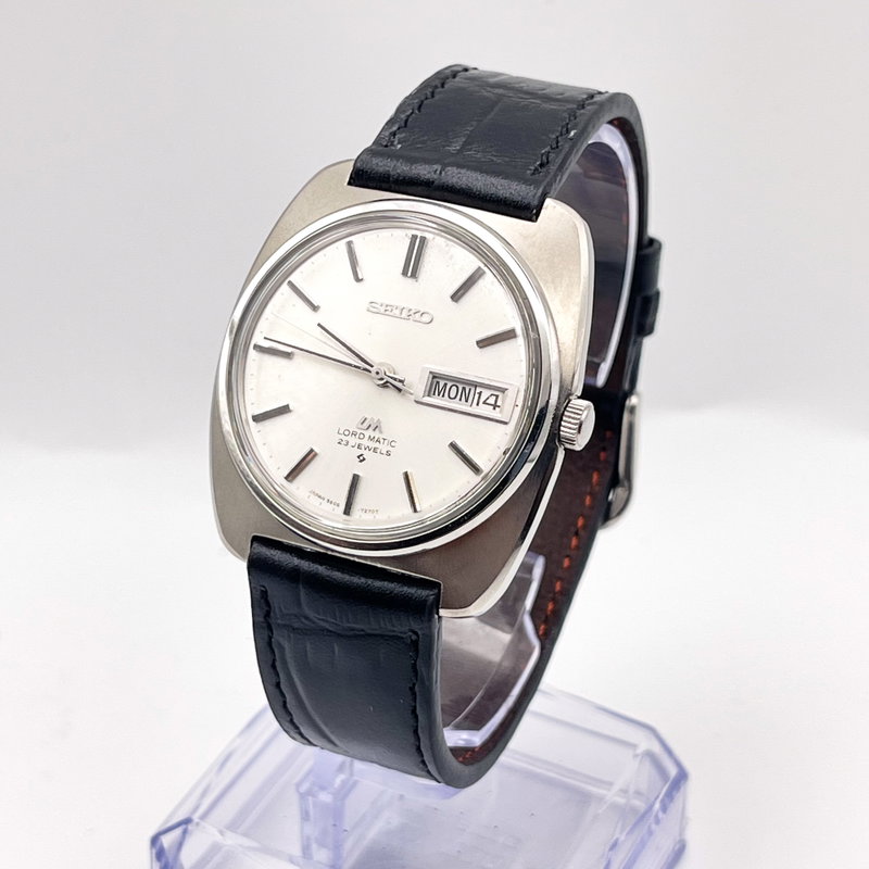 Seiko Seiko - Lord Matic 銀光 (Ginkō) – Silver Light - No reserve price - 5606-7130 - Men - 1979 vintage watch - image 1