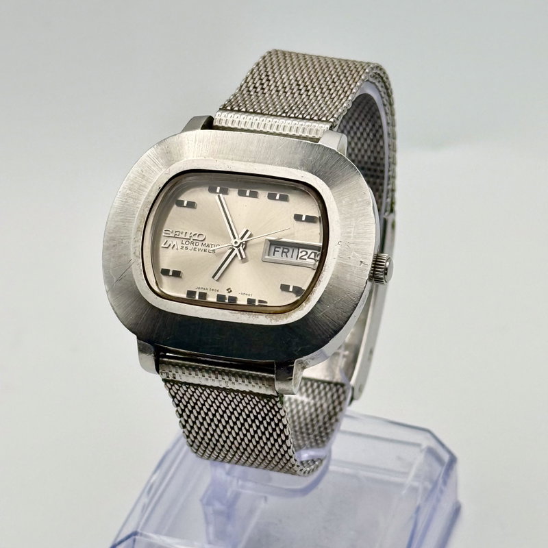 Seiko Seiko - Lord Matic  月映 (Tsukie) – Moon Reflection - Ingen mindstepris - 5606-5010 - Men - 1971 vintage watch - image 3