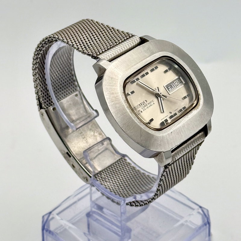 Seiko Seiko - Lord Matic  月映 (Tsukie) – Moon Reflection - Ingen mindstepris - 5606-5010 - Men - 1971 vintage watch - image 5