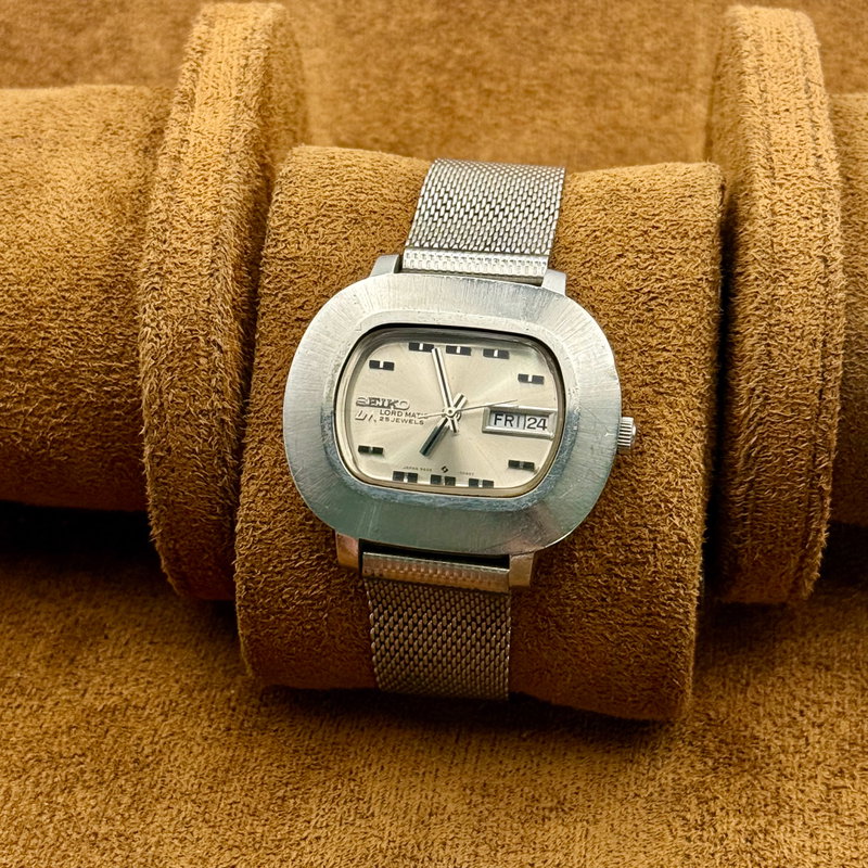 Seiko Seiko - Lord Matic  月映 (Tsukie) – Moon Reflection - Ingen mindstepris - 5606-5010 - Men - 1971 vintage watch - image 10