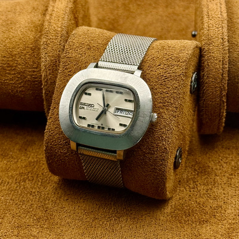 Seiko Seiko - Lord Matic  月映 (Tsukie) – Moon Reflection - Ingen mindstepris - 5606-5010 - Men - 1971 vintage watch - image 11
