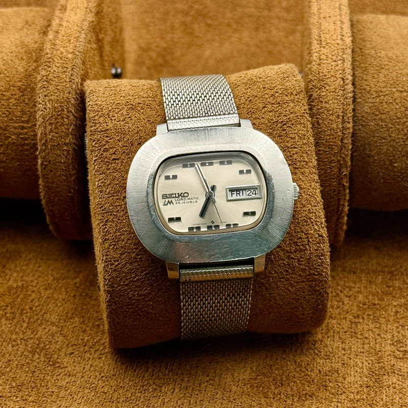 Seiko Seiko - Lord Matic  月映 (Tsukie) – Moon Reflection - Ingen mindstepris - 5606-5010 - Men - 1971 vintage watch - image 12