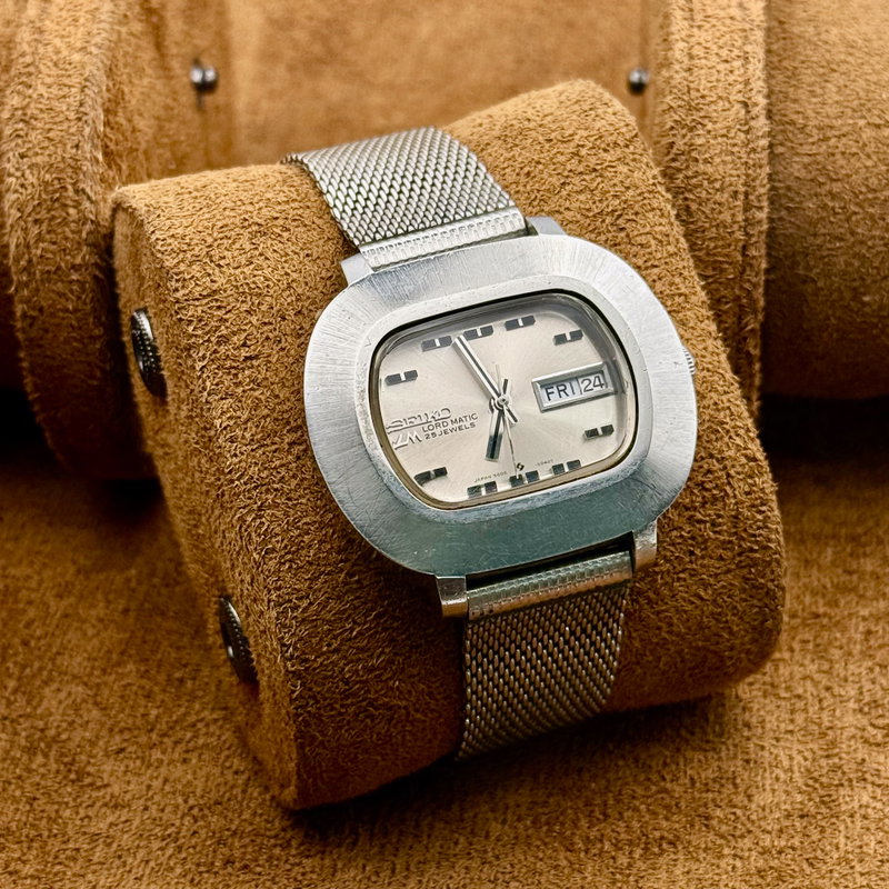 Seiko Seiko - Lord Matic  月映 (Tsukie) – Moon Reflection - Ingen mindstepris - 5606-5010 - Men - 1971 vintage watch - image 13