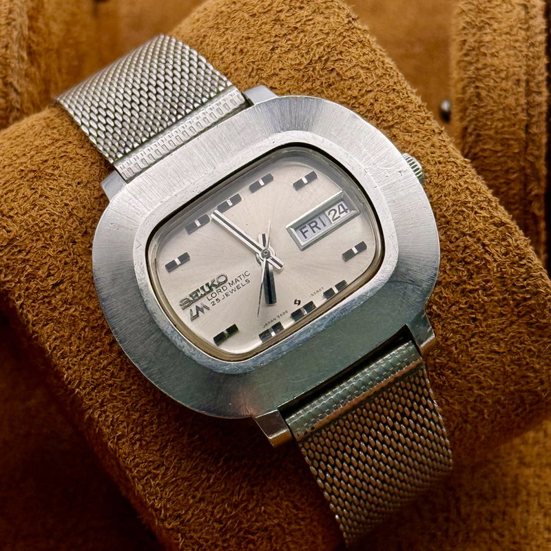 Seiko Seiko - Lord Matic  月映 (Tsukie) – Moon Reflection - Ingen mindstepris - 5606-5010 - Men - 1971 vintage watch - image 14