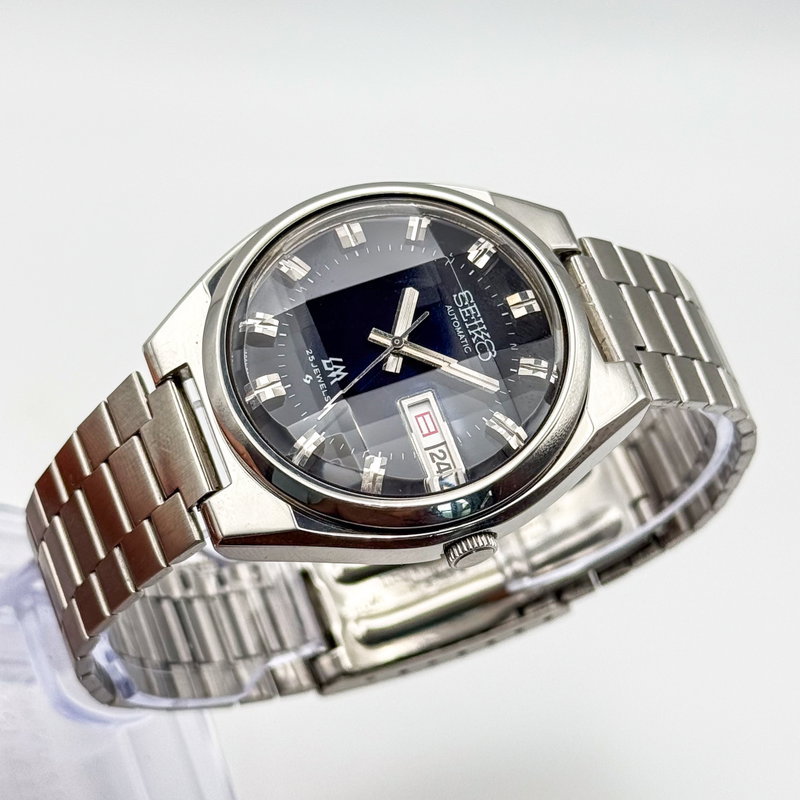 Seiko Seiko - LM "Deep Blue Sunburst" [Near-Mint]  光焦 – Kōshō – Focused Light - No reserve price - 5606-8130 - Men - 1975 vintage watch - image 28