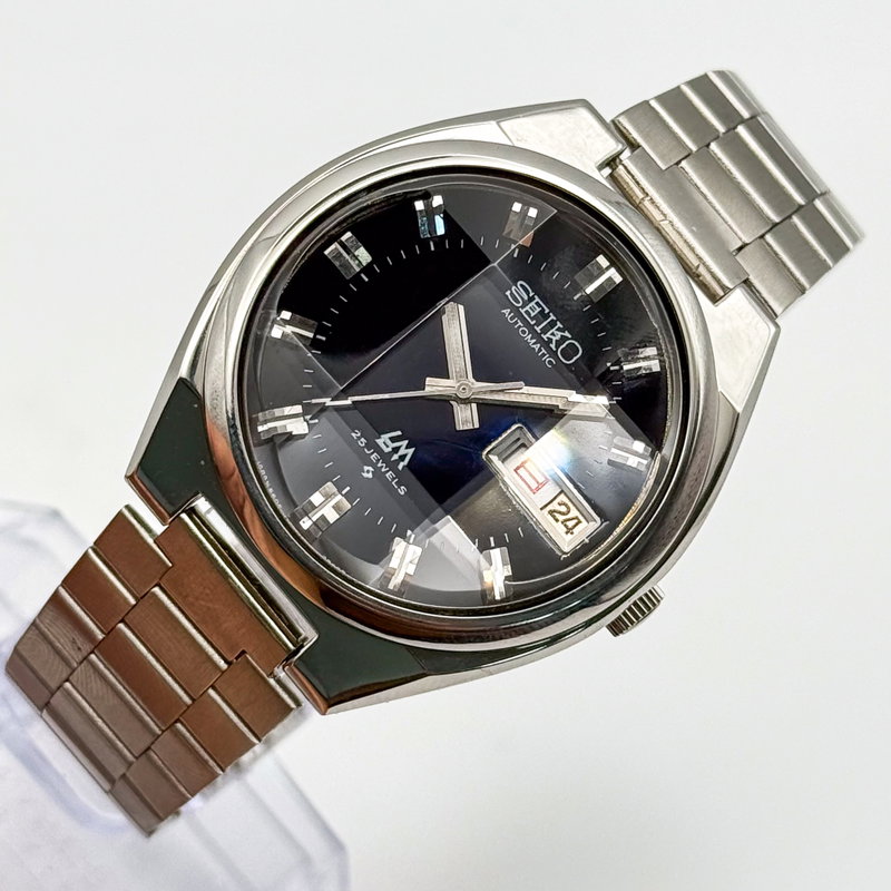 Seiko Seiko - LM "Deep Blue Sunburst" [Near-Mint]  光焦 – Kōshō – Focused Light - No reserve price - 5606-8130 - Men - 1975 vintage watch - image 29