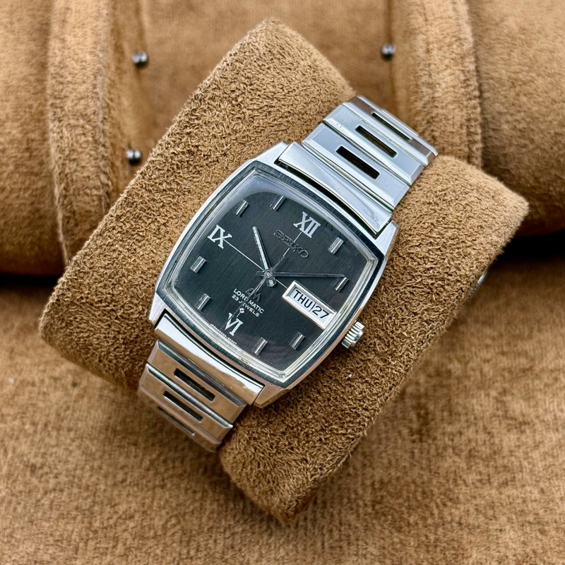 Seiko Seiko - Lord Matic [Serviced] 月輪 (Gachirin) – Lunar Ring - No Reserve Price - 5606-5000 - Men - 1970 vintage watch - image 3