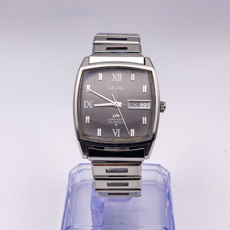 Seiko Seiko - Lord Matic [Serviced] 月輪 (Gachirin) – Lunar Ring - No Reserve Price - 5606-5000 - Men - 1970 vintage watch - image 18
