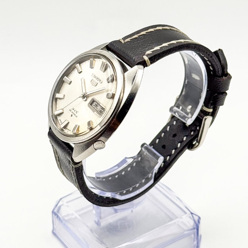 Seiko Seiko - 5 DX 静影 (Seiei) – Silent Reflection - No reserve price - 6106-8131 - Men - 1968 vintage watch - image 3