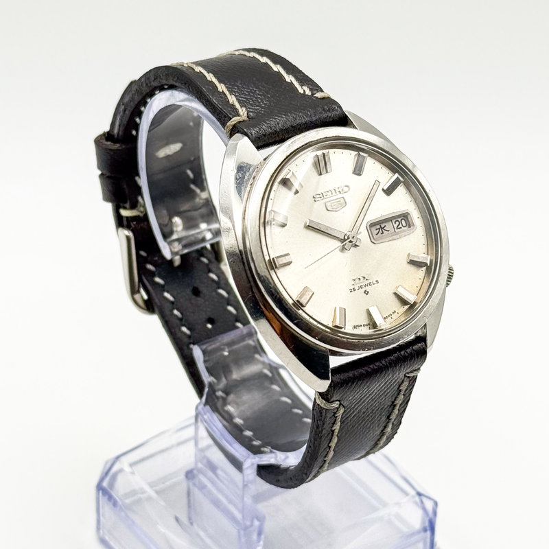 Seiko Seiko - 5 DX 静影 (Seiei) – Silent Reflection - No reserve price - 6106-8131 - Men - 1968 vintage watch - image 4