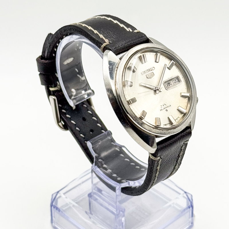 Seiko Seiko - 5 DX 静影 (Seiei) – Silent Reflection - No reserve price - 6106-8131 - Men - 1968 vintage watch - image 5