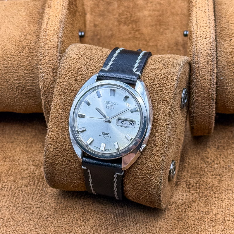Seiko Seiko - 5 DX 静影 (Seiei) – Silent Reflection - No reserve price - 6106-8131 - Men - 1968 vintage watch - image 11