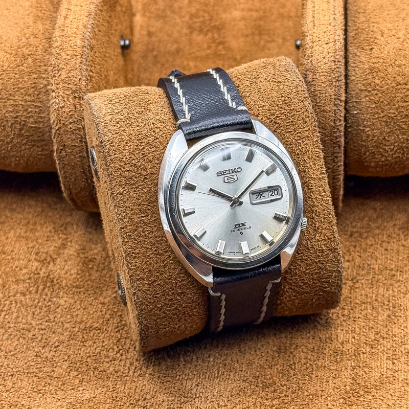 Seiko Seiko - 5 DX 静影 (Seiei) – Silent Reflection - No reserve price - 6106-8131 - Men - 1968 vintage watch - image 12