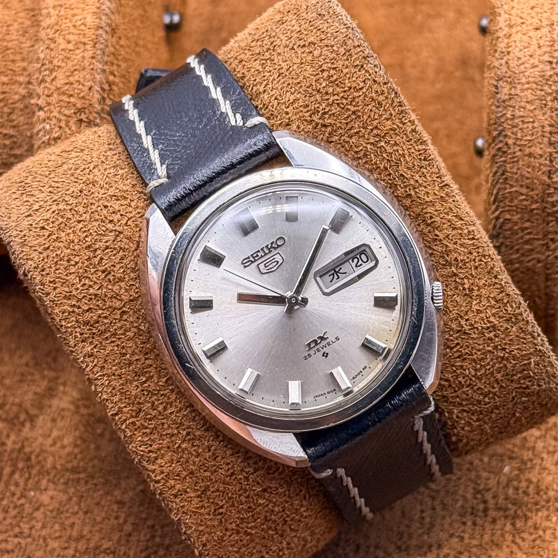 Seiko Seiko - 5 DX 静影 (Seiei) – Silent Reflection - No reserve price - 6106-8131 - Men - 1968 vintage watch - image 13