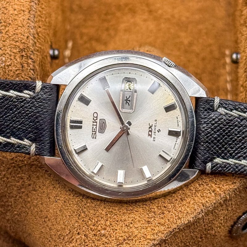 Seiko Seiko - 5 DX 静影 (Seiei) – Silent Reflection - No reserve price - 6106-8131 - Men - 1968 vintage watch - image 19