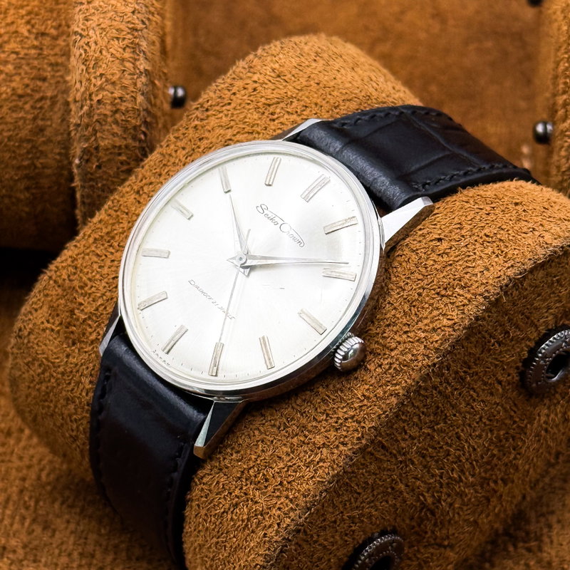 Seiko Seiko - Crown 精律 (Seiritsu) – Precision Rhythm - No reserve price - 15013ED - Men - 1964 vintage watch - image 9