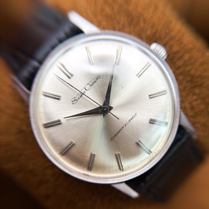 Seiko Seiko - Crown 精律 (Seiritsu) – Precision Rhythm - No reserve price - 15013ED - Men - 1964 vintage watch - image 12