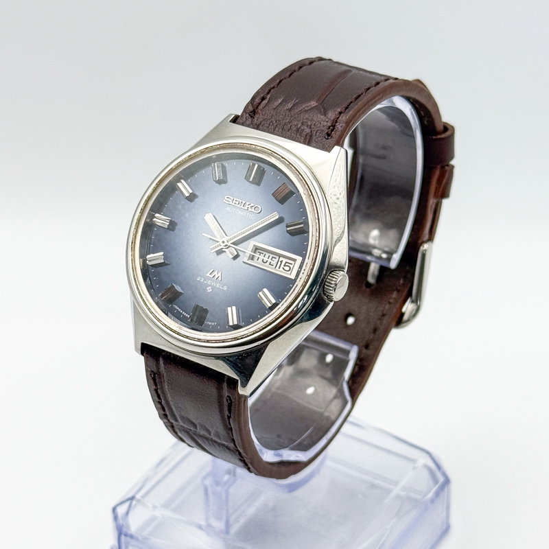 Seiko Seiko - Lord Matic "Sunburst Blue" 余光 (Yokō) – Lingering Light - No reserve price - 5606-7260 - Men - 1972 vintage watch - image 2