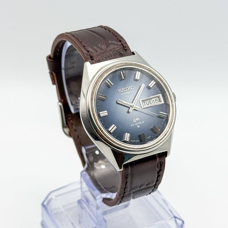 Seiko Seiko - Lord Matic "Sunburst Blue" 余光 (Yokō) – Lingering Light - No reserve price - 5606-7260 - Men - 1972 vintage watch - image 3