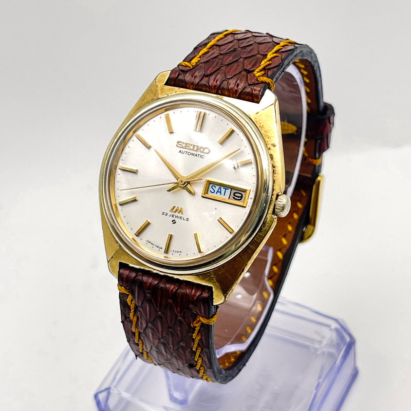 Seiko Seiko - LM 久響 (Kyūkyō) – Lasting Echo - Ingen mindstepris - 5606-7000 - Men - 1970-1979 vintage watch - image 2