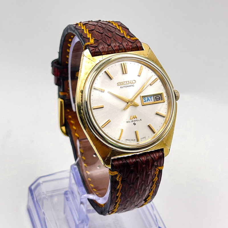 Seiko Seiko - LM 久響 (Kyūkyō) – Lasting Echo - Ingen mindstepris - 5606-7000 - Men - 1970-1979 vintage watch - image 4