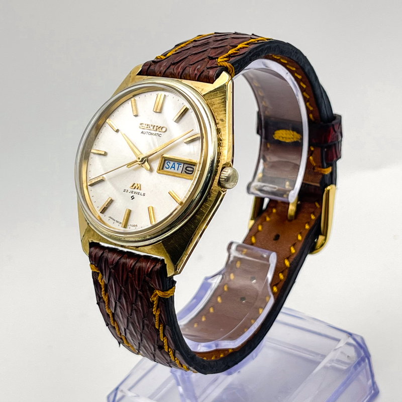 Seiko Seiko - LM 久響 (Kyūkyō) – Lasting Echo - Ingen mindstepris - 5606-7000 - Men - 1970-1979 vintage watch - image 6