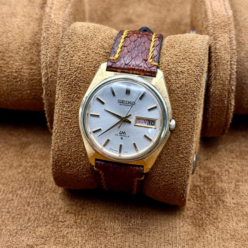 Seiko Seiko - LM 久響 (Kyūkyō) – Lasting Echo - Ingen mindstepris - 5606-7000 - Men - 1970-1979 vintage watch - image 10