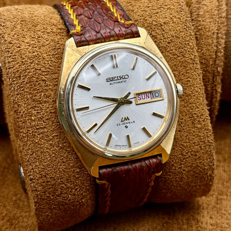 Seiko Seiko - LM 久響 (Kyūkyō) – Lasting Echo - Ingen mindstepris - 5606-7000 - Men - 1970-1979 vintage watch - image 16