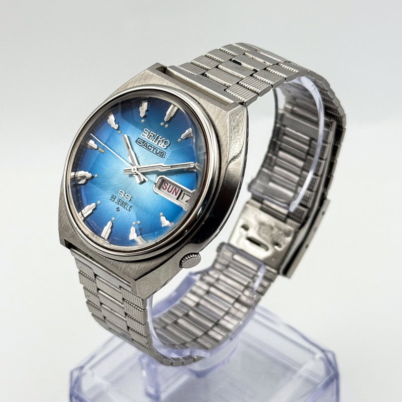 Seiko Seiko - 5Actus 蒼海 (Sōkai) – Blue Ocean - No Reserve Price - 6106-7700 - Men - 1974 vintage watch - image 3