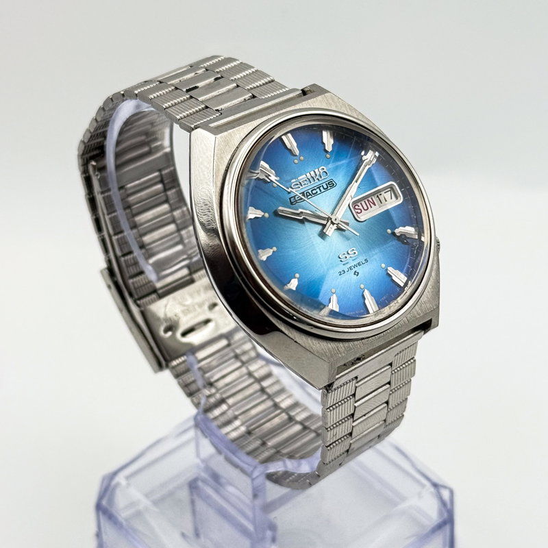 Seiko Seiko - 5Actus 蒼海 (Sōkai) – Blue Ocean - No Reserve Price - 6106-7700 - Men - 1974 vintage watch - image 5
