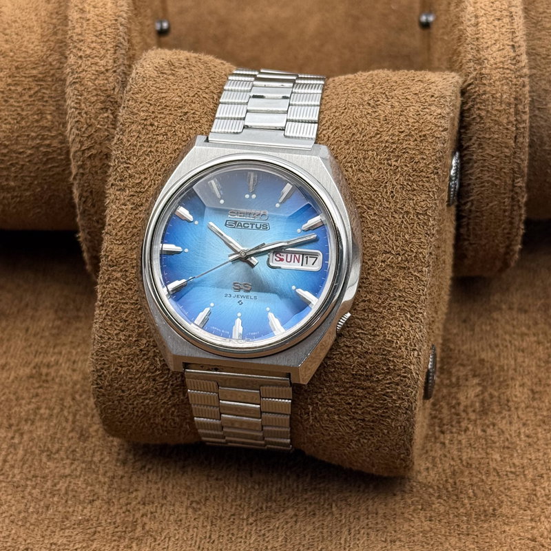 Seiko Seiko - 5Actus 蒼海 (Sōkai) – Blue Ocean - No Reserve Price - 6106-7700 - Men - 1974 vintage watch - image 10