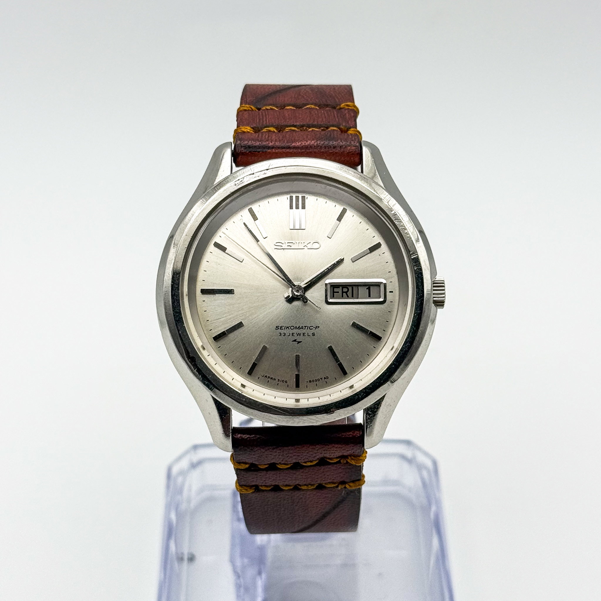 Seiko - Seikomatic-P 銀波 (Ginpa) – Silver Wave - No reserve price - 5106-8020 - Men - 1967