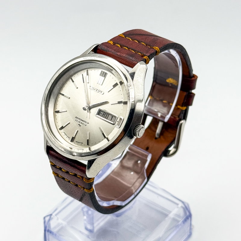 Seiko Seiko - Seikomatic-P 銀波 (Ginpa) – Silver Wave - No reserve price - 5106-8020 - Men - 1967 vintage watch - image 3