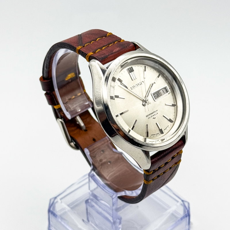 Seiko Seiko - Seikomatic-P 銀波 (Ginpa) – Silver Wave - No reserve price - 5106-8020 - Men - 1967 vintage watch - image 5