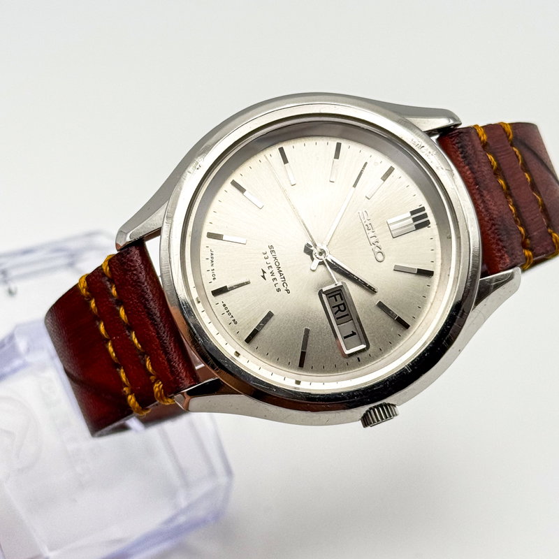 Seiko Seiko - Seikomatic-P 銀波 (Ginpa) – Silver Wave - No reserve price - 5106-8020 - Men - 1967 vintage watch - image 9