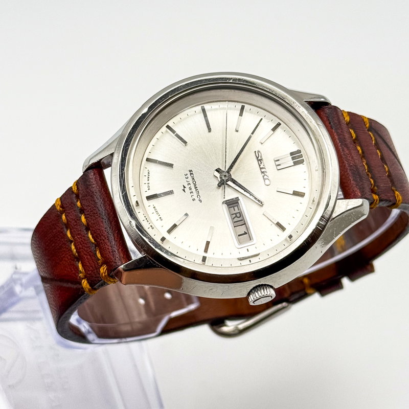 Seiko Seiko - Seikomatic-P 銀波 (Ginpa) – Silver Wave - No reserve price - 5106-8020 - Men - 1967 vintage watch - image 10
