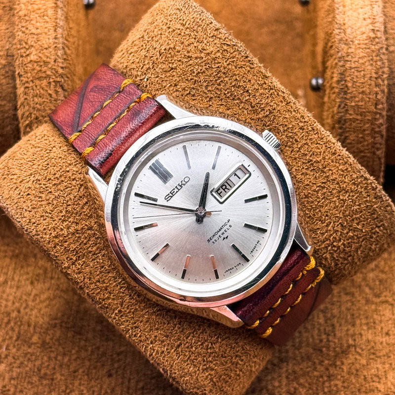 Seiko Seiko - Seikomatic-P 銀波 (Ginpa) – Silver Wave - No reserve price - 5106-8020 - Men - 1967 vintage watch - image 14