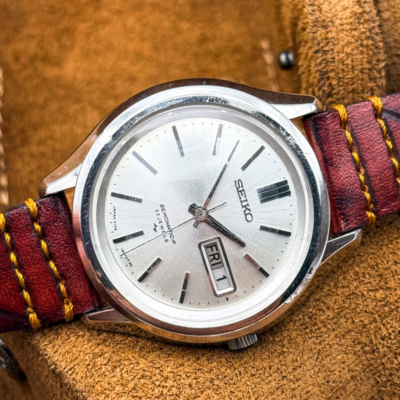 Seiko Seiko - Seikomatic-P 銀波 (Ginpa) – Silver Wave - No reserve price - 5106-8020 - Men - 1967 vintage watch - image 24