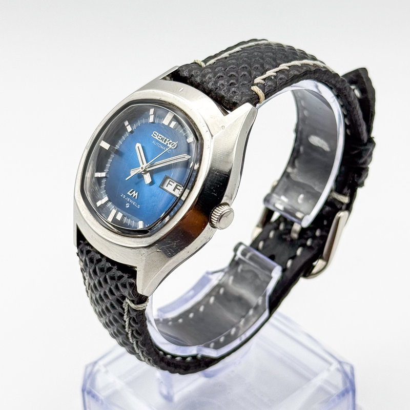 Seiko Seiko - LM "Deep Blue Sunburst" 青嵐 (Ao Arashi) – Blue Storm - No reserve price - 5606-5140 - Men - 1973 vintage watch - image 2