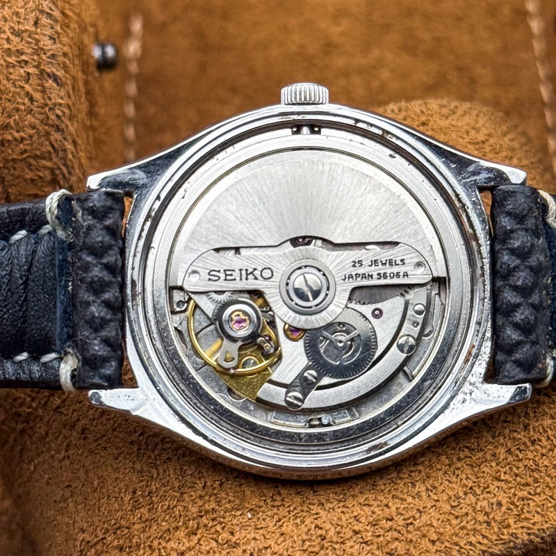 Seiko Seiko - LM "Deep Blue Sunburst" 青嵐 (Ao Arashi) – Blue Storm - No reserve price - 5606-5140 - Men - 1973 vintage watch - image 24