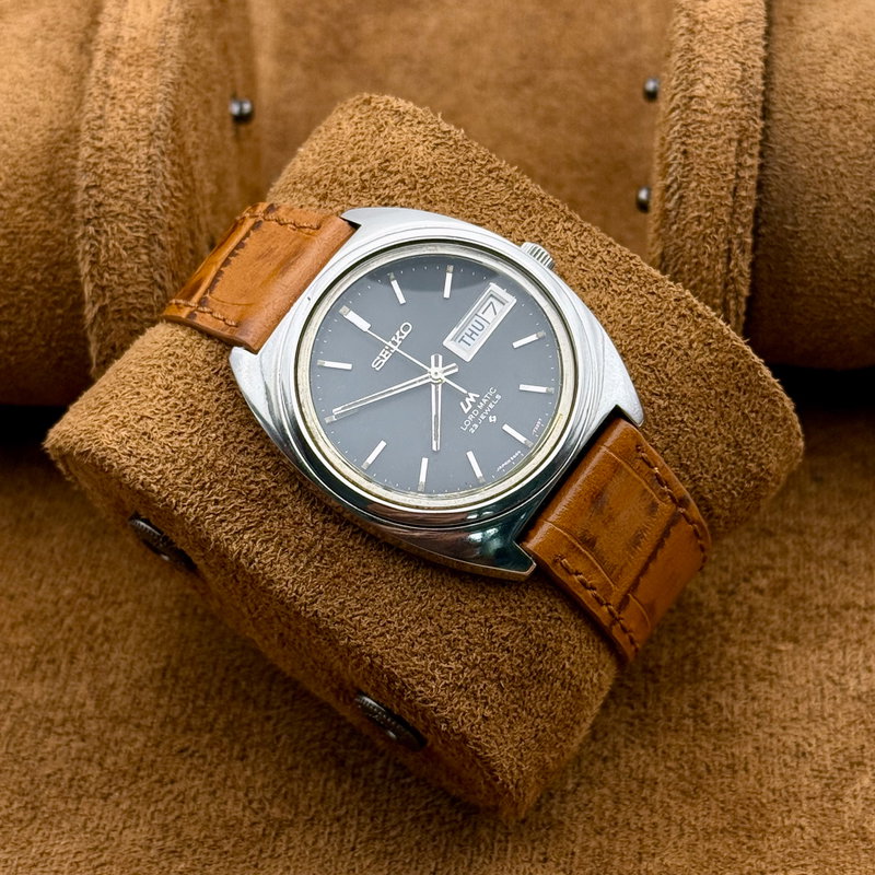 Seiko Seiko - Lord Matic 黒月 (Kokuzuki) – Black Moon - Ingen mindstepris - 5606-7140 - Men - 1978 vintage watch - image 10