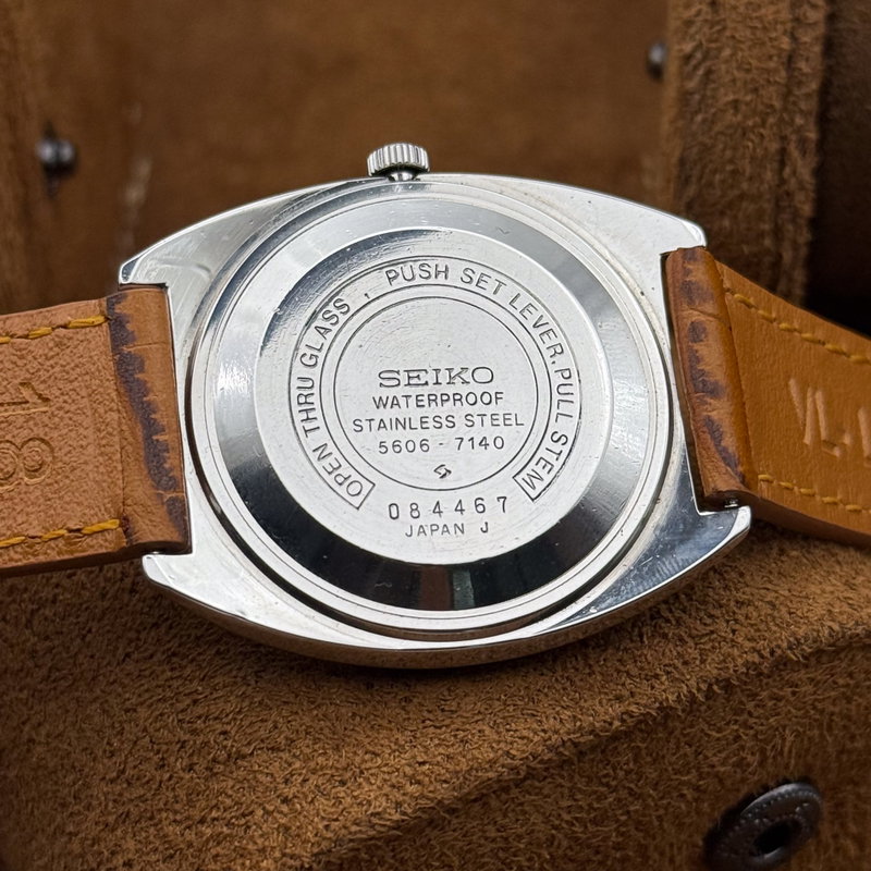Seiko Seiko - Lord Matic 黒月 (Kokuzuki) – Black Moon - Ingen mindstepris - 5606-7140 - Men - 1978 vintage watch - image 16