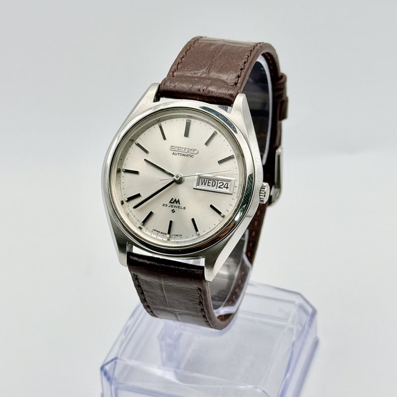 Seiko Seiko - Lord Matic [Near-Mint] 無響 (Mukyō) – No Echo - No Reserve Price - 5606-7070 - Men - 1970 vintage watch - image 1