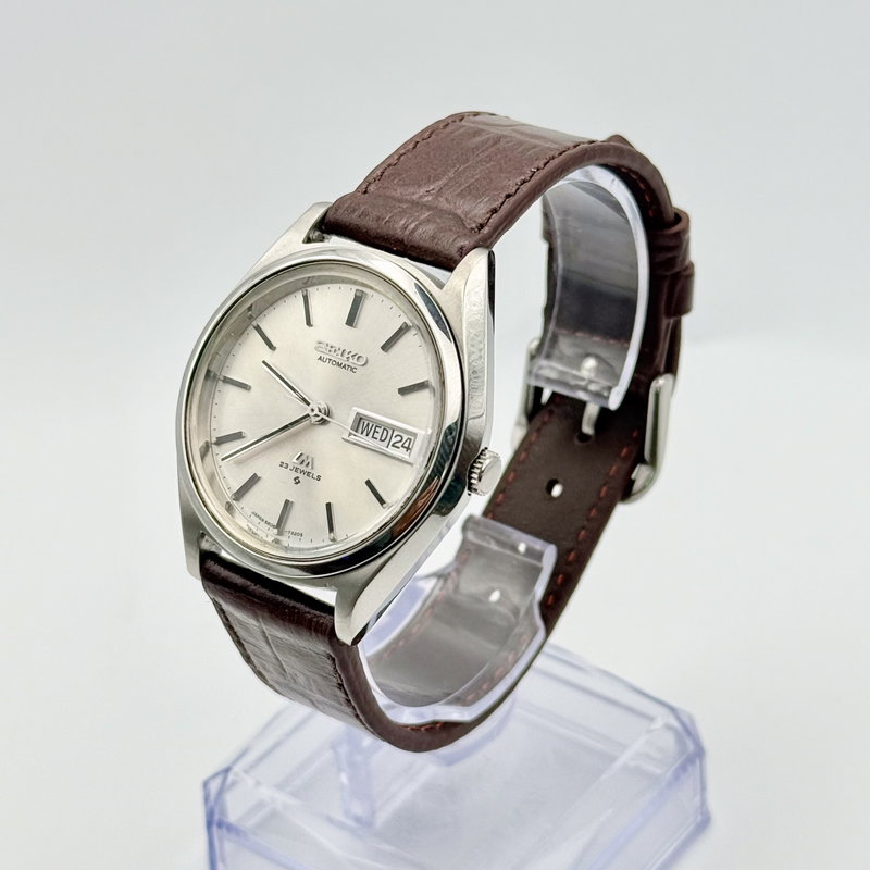 Seiko Seiko - Lord Matic [Near-Mint] 無響 (Mukyō) – No Echo - No Reserve Price - 5606-7070 - Men - 1970 vintage watch - image 2