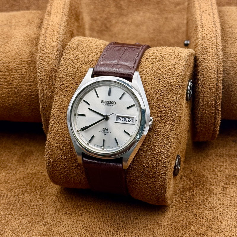 Seiko Seiko - Lord Matic [Near-Mint] 無響 (Mukyō) – No Echo - No Reserve Price - 5606-7070 - Men - 1970 vintage watch - image 10