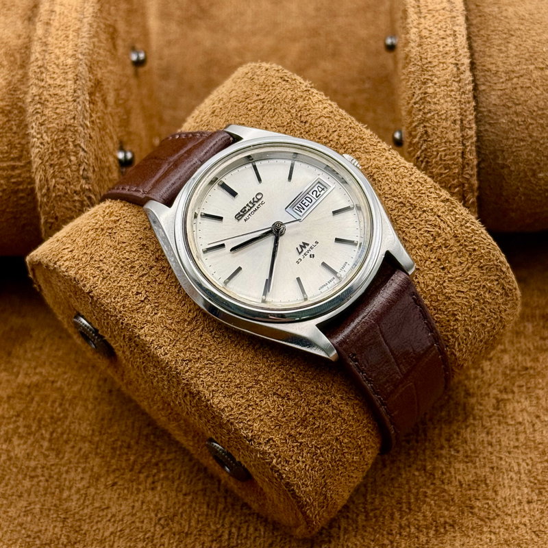 Seiko Seiko - Lord Matic [Near-Mint] 無響 (Mukyō) – No Echo - No Reserve Price - 5606-7070 - Men - 1970 vintage watch - image 12